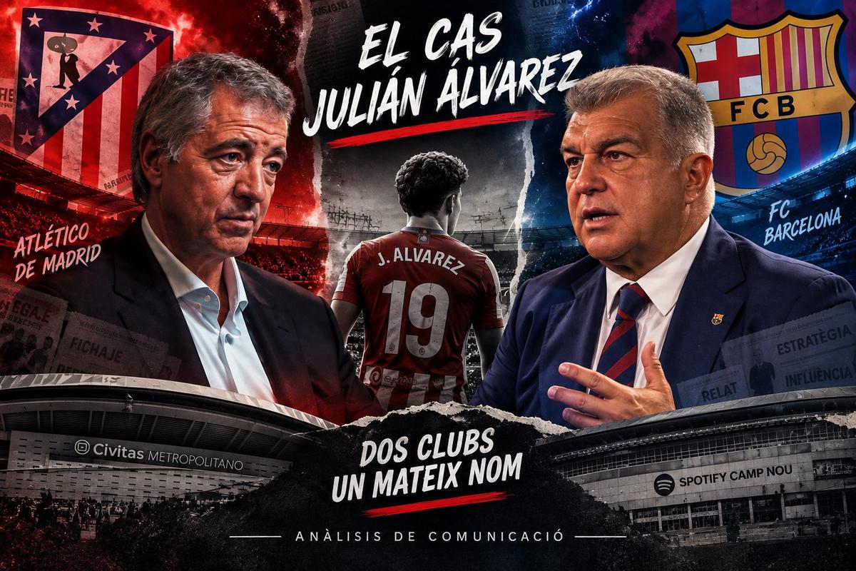 El cas Julián Álvarez entre el Barça i l'Atlético de Madrid